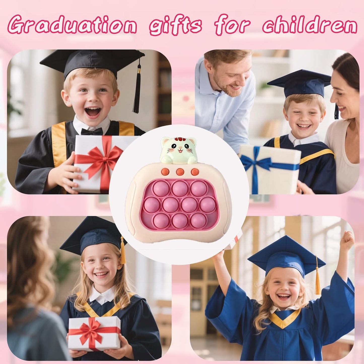 Halloween Light Up Fidget Toy Pop Game for Kids Adults