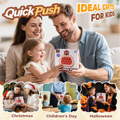 Halloween Light Up Fidget Toy Pop Game for Kids Adults