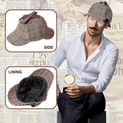 Detective Costume Accessories Set for Adults