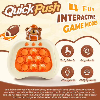 Halloween Light Up Fidget Toy Pop Game for Kids Adults